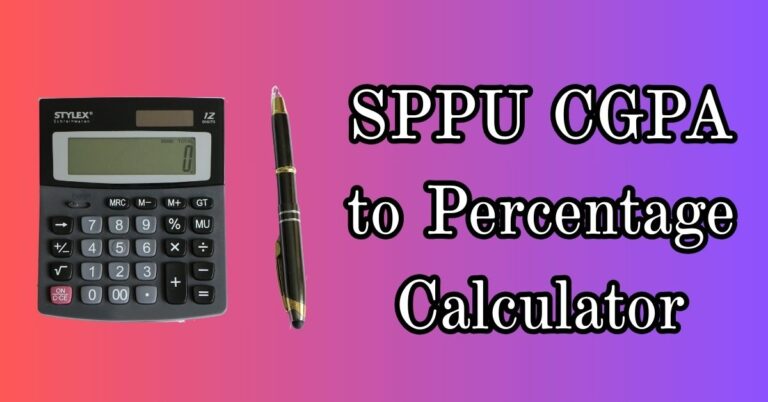 SPPU CGPA to Percentage Calculator