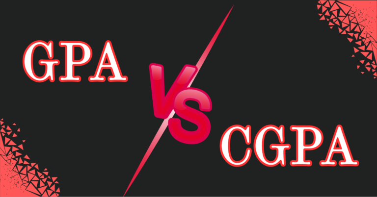 GPA VS CGPA