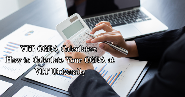 VIT CGPA Calculator