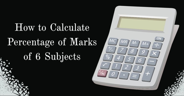 Calculate Percentage of Marks